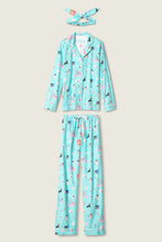 Load image into Gallery viewer, PJ Salvage This Is How I Roll 3-Piece Flannel PJ Set