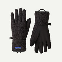 Load image into Gallery viewer, Patagonia Retro Pile Fleece Gloves - Black