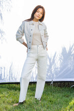Load image into Gallery viewer, Peton Sand Denim Jacket
