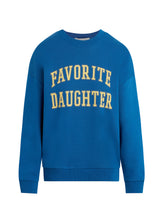 Load image into Gallery viewer, Favorite Daughter Collegiate Sweatshirt - Sapphire

