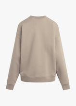 Load image into Gallery viewer, Collegiate Sweatshirt Soft Taupe/Gardenia
