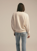 Load image into Gallery viewer, Favorite Daughter Collegiate Sweatshirt - Gardenia
