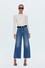 Load image into Gallery viewer, Pistola Kyra High Rise Bowed Ankle Jeans in Soho
