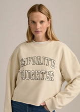 Load image into Gallery viewer, Cropped Collegiate Sweatshirt - French Oak

