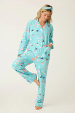 Load image into Gallery viewer, PJ Salvage This Is How I Roll 3-Piece Flannel PJ Set
