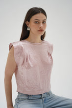 Load image into Gallery viewer, Paige Shine Top - Rosewater Shine

