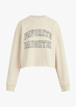 Load image into Gallery viewer, Cropped Collegiate Sweatshirt - French Oak
