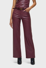 Load image into Gallery viewer, Hudson Vegan Leather Rosie High-Rise Wide Leg in Port Royal
