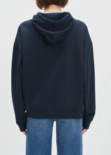 Load image into Gallery viewer, Favorite Daughter Collegiate Hoodie - Navy/Burgundy
