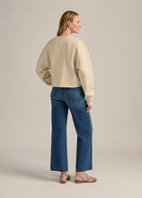 Load image into Gallery viewer, Cropped Collegiate Sweatshirt - French Oak
