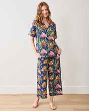 Load image into Gallery viewer, Printfresh Short Sleeve Top &amp; Cropped Pants Set in Bonfire Stories

