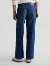 Load image into Gallery viewer, AG Saige Mid-Rise Paneled Fit Wide Leg Crop Jean in Watermist
