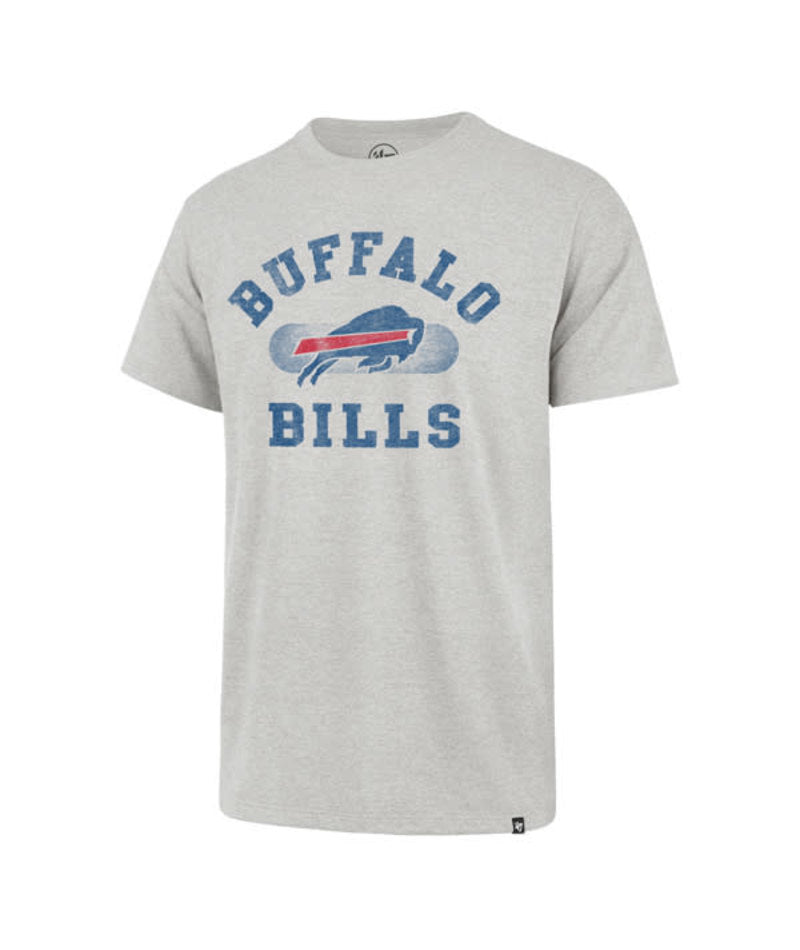 47 Brand Buffalo Bills Relay Grey Brisk Franklin Tee