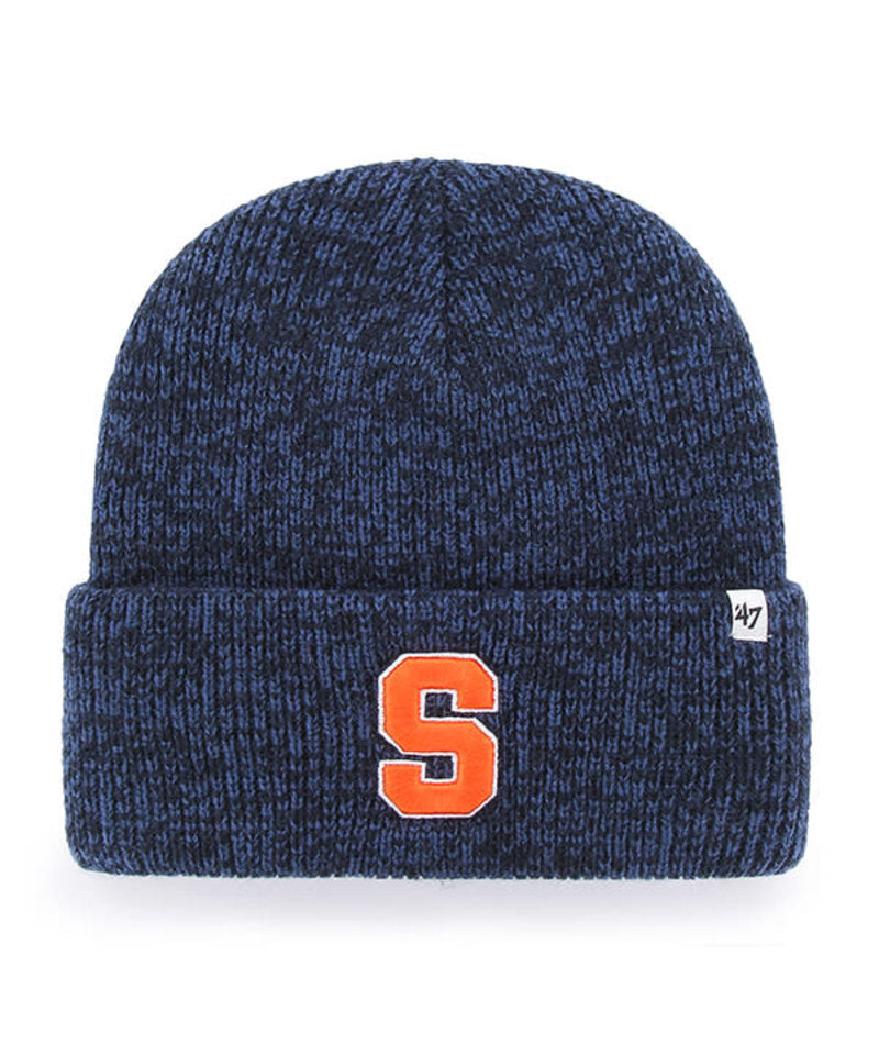 47 Brand Syracuse Orange Navy Brain Freeze Cuff Knit