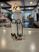Load image into Gallery viewer, Beaded Ghost Earrings
