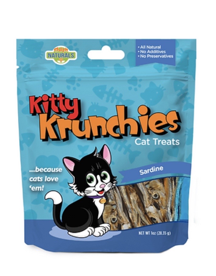 Kitty Krunchies Sardine 1oz