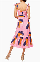 Load image into Gallery viewer, Abstract Print Apron Dress
