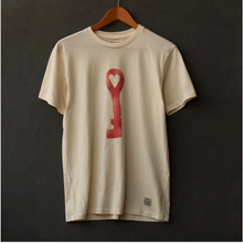 Load image into Gallery viewer, Dixie Reserve Co. Key to My Heart Tee - Hand-Inked
