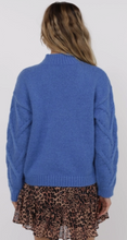 Load image into Gallery viewer, Mock Neck Cable Sweater
