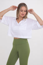 Load image into Gallery viewer, Relaxed Fit Crop Tee
