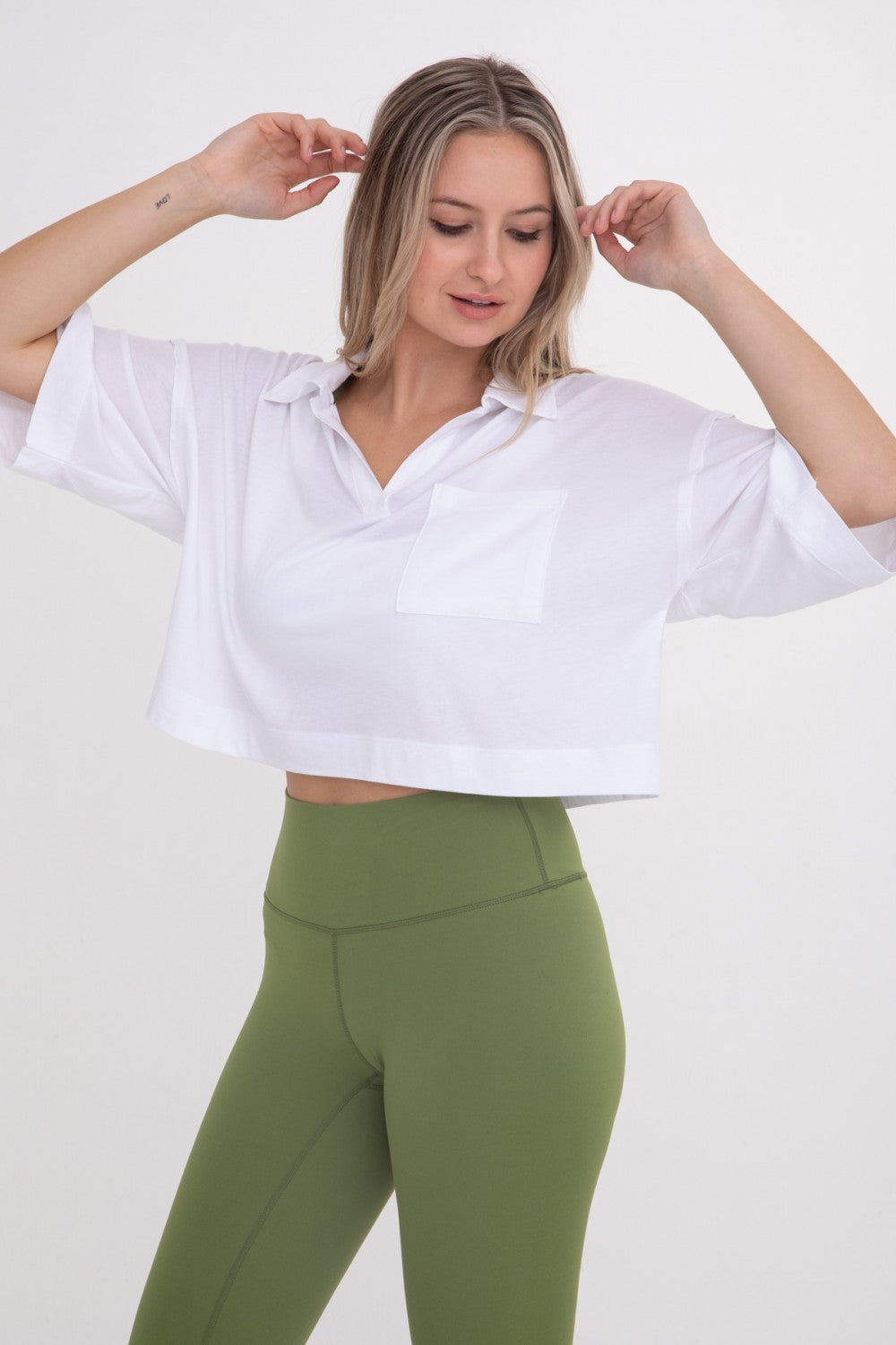 Relaxed Fit Crop Tee