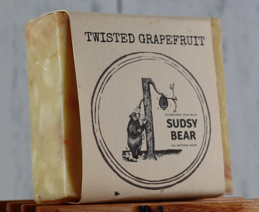 Sudsy Bear Twisted Grapefruit Soap