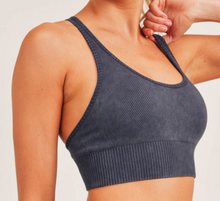 Load image into Gallery viewer, Mono B Multi-Ribbed Sports Bra
