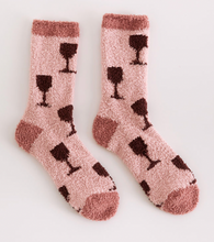 Load image into Gallery viewer, Z Supply Wine Plush Sock
